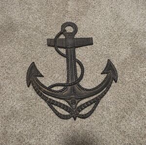 Decorative Solid Iron Anchor Wall Art